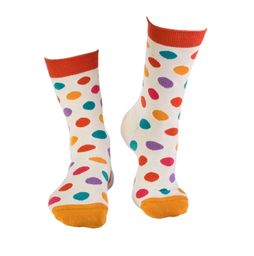 Sosete bambus buline White Clown [6]