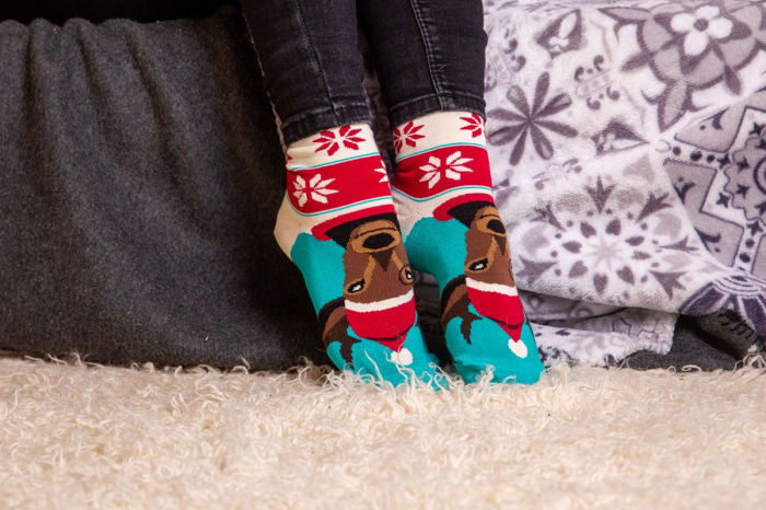 Sosete bambus de craciun Comfort Feet Socks CHRISTMAS DEER [4]