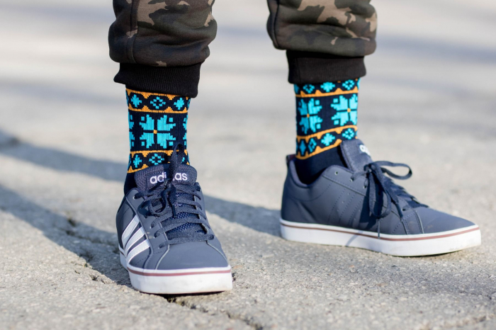 Sosete bumbac Active Lifestyle Socks ETHNO Dark Blue [4]