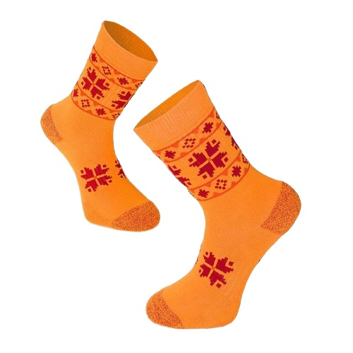 Sosete bumbac Active Lifestyle Socks ETHNO Galben [3]