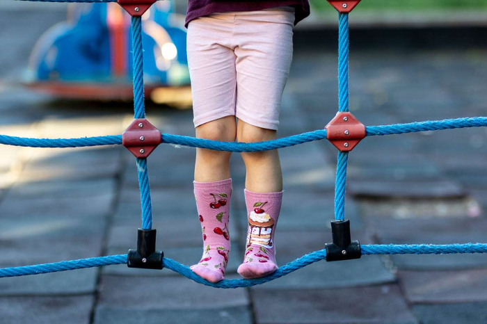 Șosete bumbac  Arty Socks cu Cireșe Roz [4]