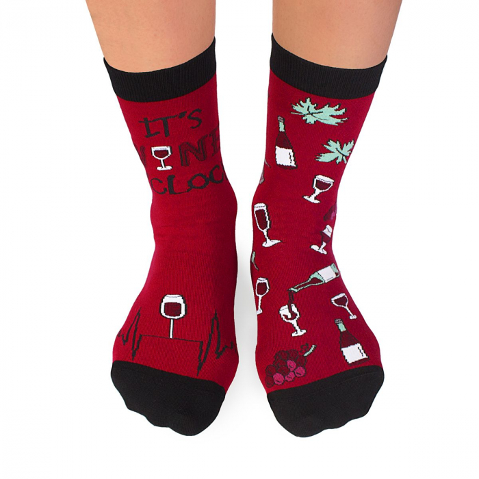 Sosete bumbac Arty Socks WINERY Bordeaux [2]
