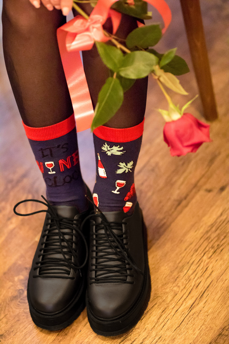 Sosete bumbac Arty Socks WINERY Jeans [3]