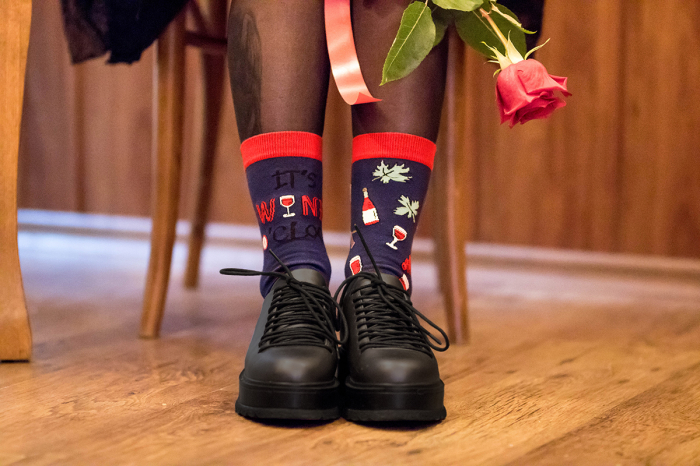 Sosete bumbac Arty Socks WINERY Jeans [4]