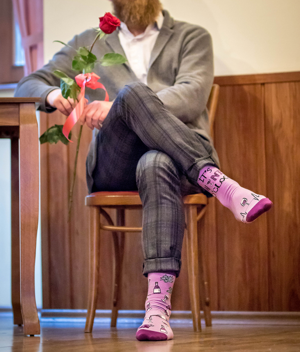 Sosete bumbac Arty Socks WINERY Purple [4]
