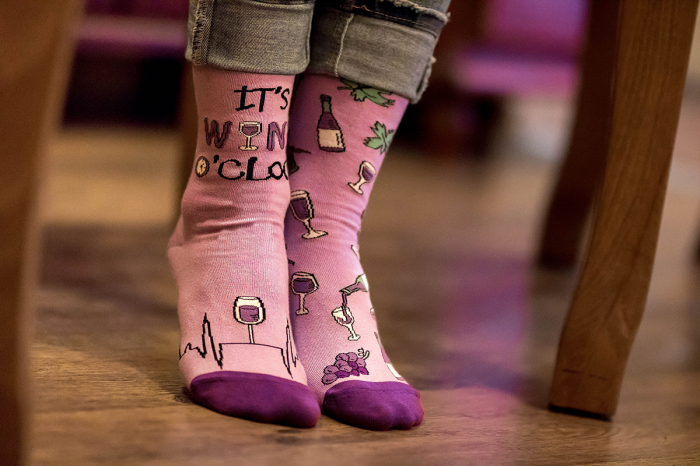 Sosete bumbac Arty Socks WINERY Purple [3]
