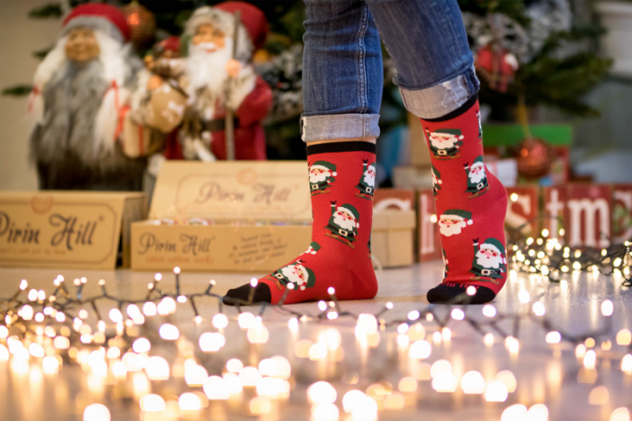 Sosete bumbac Christmas Box2, 3 BUC. [3]