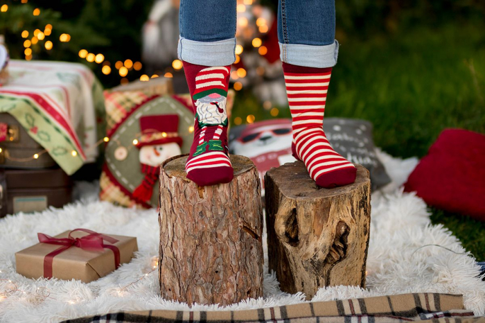 Sosete bumbac Christmas Box, 4 BUC. [11]
