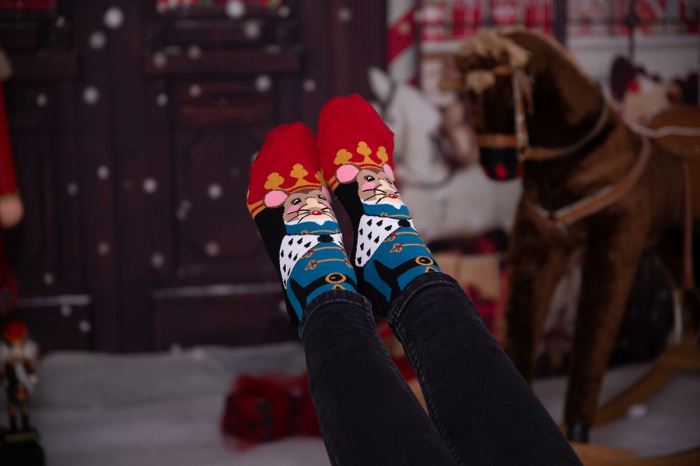 Sosete bumbac de Craciun Arty Socks NUTCRACKER [4]