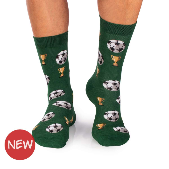 Sosete bumbac Fotbal Verde [2]