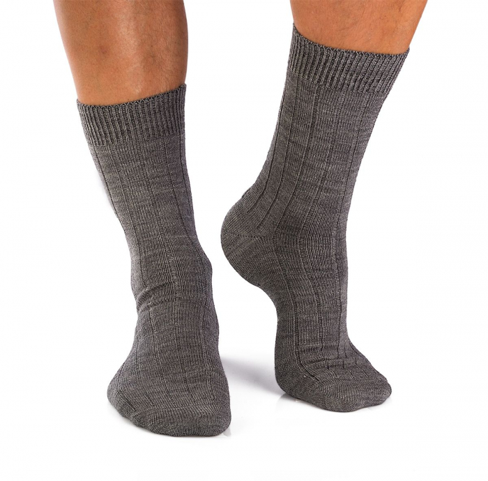 Sosete Merino & fular Gray [3]