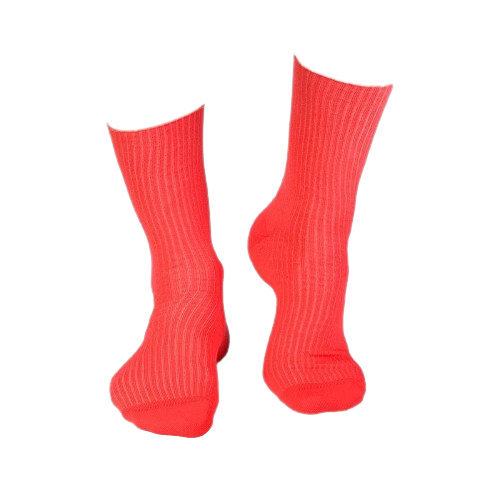 Sosete bumbac lungi fara elastic Coral [11]