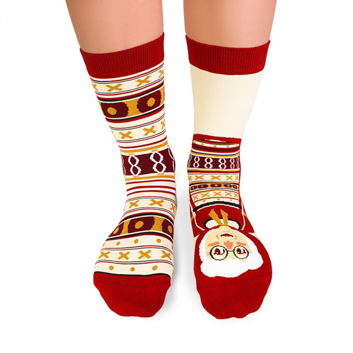 Sosete bumbac organic ARTY SOCKS Bunicuta Ecru [2]