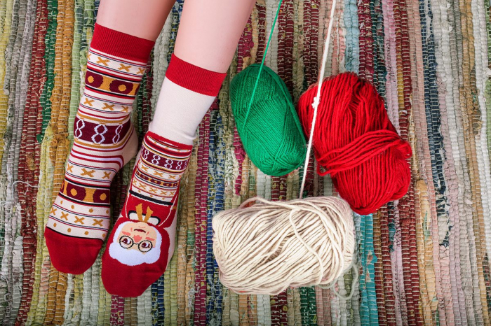 Sosete bumbac organic ARTY SOCKS Bunicuta Ecru [4]