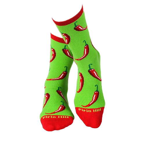 Sosete bumbac organic COLOUR COTTON MEXICO CHILI PEPPER Green [3]