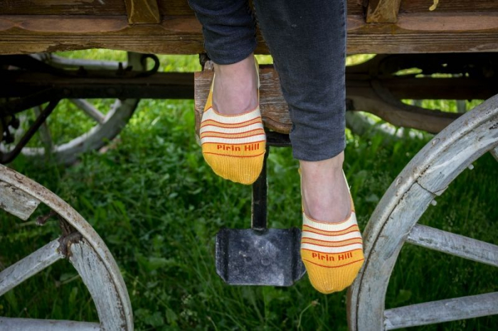Sosete tip talpici INVISIBLE ORGANIC SOCKS Orange [4]