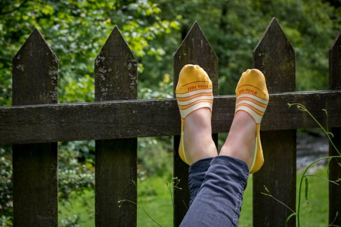 Sosete tip talpici INVISIBLE ORGANIC SOCKS Orange [3]