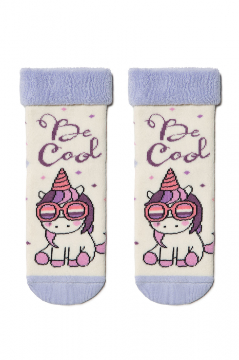 Sosete flausate bumbac Cool Unicorn [2]