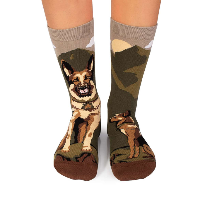 Șosete din bumbac Arty Socks cu Ciobănesc German [2]