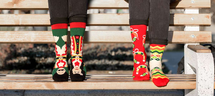 Șosete din bumbac Arty Socks Cuplu Tradițional Verde [5]