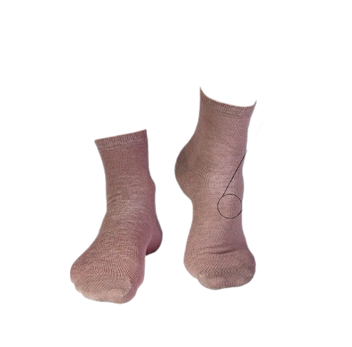 Sosete din in si bumbac LINEN SNEAKER SOCKS Gri [4]