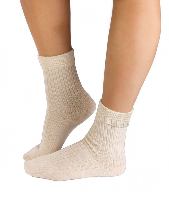 Sosete Merino Warm & fular Alb [3]