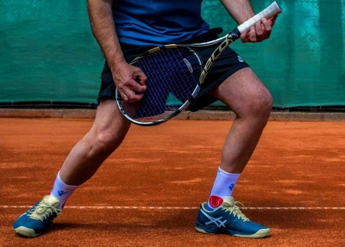 Sosete pentru tenis Fusion Rosu Alb Albastru [2]