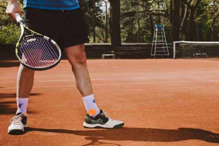 Sosete pentru tenis Fusion Rosu Portocaliu Negru [3]