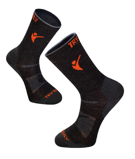 Sosete pentru turism montan LIGHT HIKING SOCKS Antracit [3]