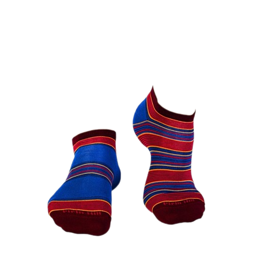 Sosete scurte bambus dungi Blood Red [5]