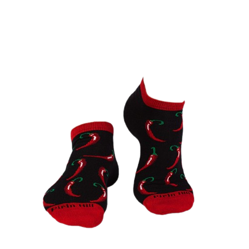 Sosete scurte bumbac Chilli Pepper Sneaker BLACK [2]