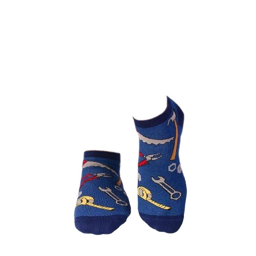 Sosete scurte bumbac Fine Cotton Dorel Instalatorul Albastru [3]