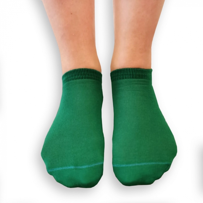 Sosete scurte bumbac Forest Green [2]