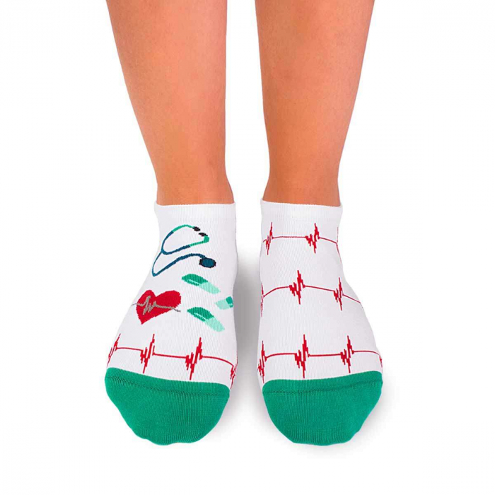 Sosete scurte bumbac organic ARTY SOCKS Doctor [2]