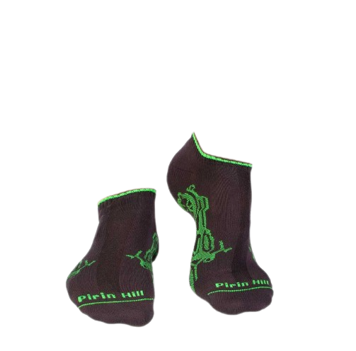 Sosete scurte bumbac organic Motorcycles Anthracite [4]