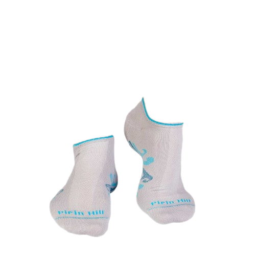 Sosete scurte bumbac organic Waves Gray [4]