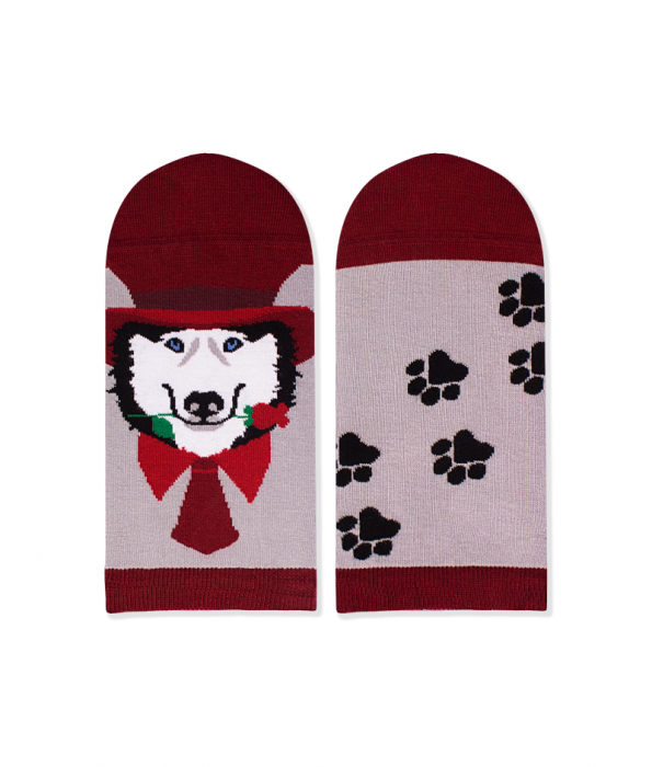 Sosete scurte bumbac Romantic Dog [2]