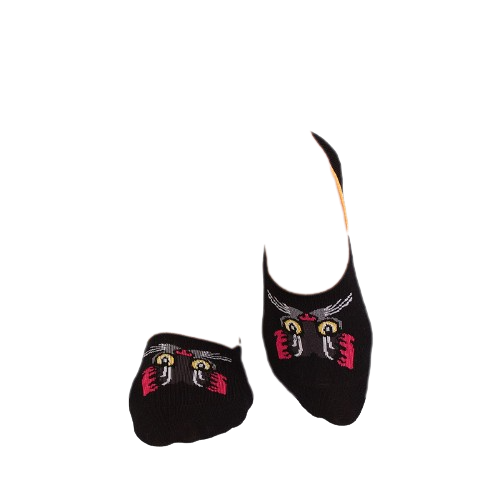Sosete tip talpici INVISIBLE ORGANIC SOCKS CHEESE CAT [4]