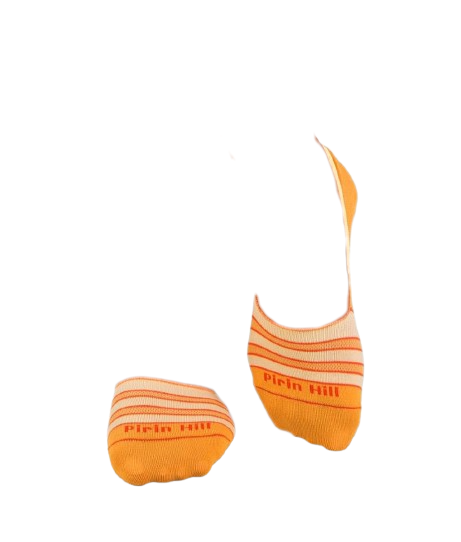 Sosete tip talpici INVISIBLE ORGANIC SOCKS Orange [5]