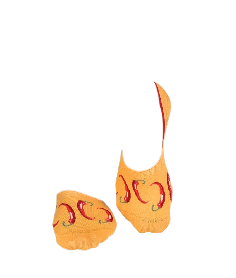 Sosete tip talpici INVISIBLE SUMMER CHILLI PEPPER [3]
