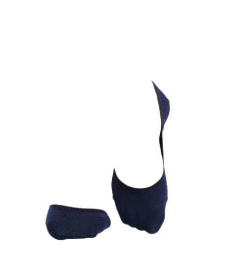 Sosete tip talpici SUPER INVISIBLE ORGANIC SOCKS x2 Albastru inchis [3]