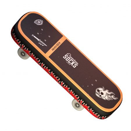 Gift Box - Pachete si Cutii cu Sosete - 3 perechi de sosete Coolmax in cutie in forma de Skateboard