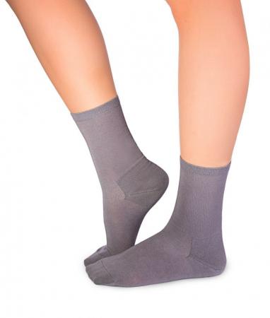 Sosete clasice barbati - Sosete bambus BASIC Grey