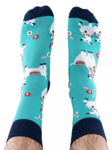 Sosete amuzante unisex - Sosete bumbac Lama