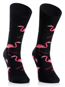 Sosete lungi copii - Sosete bumbac Flamingo