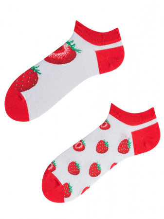 Lichidari Stoc - Sosete scurte bumbac Strawberry