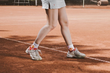 Sosete Tenis - Sosete scurte pentru tenis Fusion White Coral