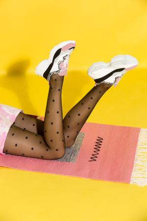 Ciorapi dama Eva cu buline 20 den [5]