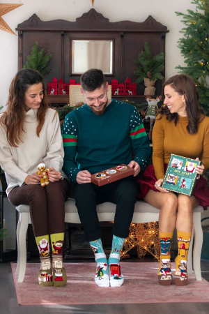 Cutie cu 4 perechi de șosete Arty Socks Poveste de Crăciun [4]