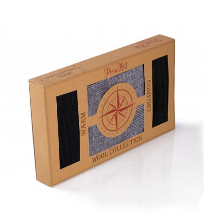 Gift Box-uri Casual - Merino box 4 negru, gri